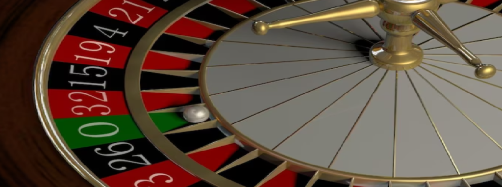 Roulette wheel with small ball